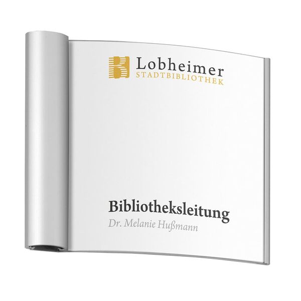 MOEDEL Targhetta per Porta Sidney 14,8x16,7x1,7 cm