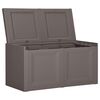 vidaXL Baule per Cuscini Grigio 86x40x42 cm 85 L