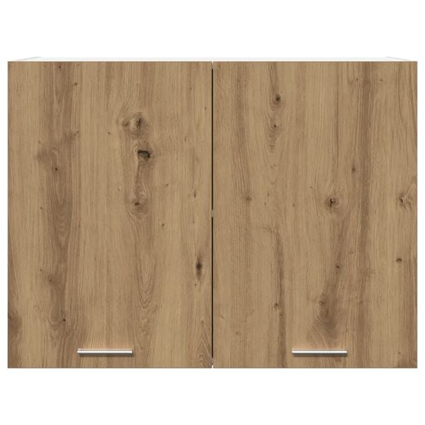 vidaXL Mobile Pensile “Lyon” Rovere Artigianale 80x31x60 cm