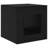vidaXL Coffee Table Rovere Nero 51.5 x 50 x 50 cm Engineered Wood