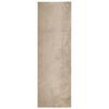 vidaXL Tappeto a Pelo Corto HUARTE Morbido e Lavabile Sabbia 80x250 cm