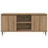 vidaXL Mobile TV Rovere artigianale 104 x 35 x 50 cm Legno multistrato