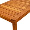 vidaXL Tavolino da Giardino 90x50x36 cm in Legno Massello di Acacia