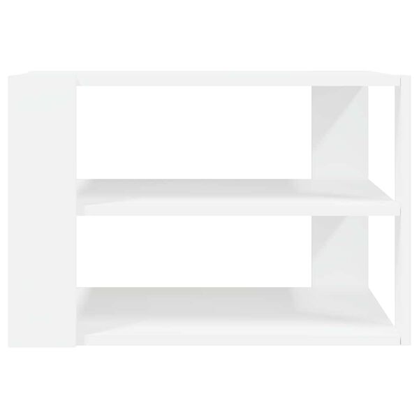 vidaXL Tavolino da Salotto Bianco 58x58x40 cm in Legno Multistrato