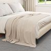 vidaXL Coperte da Pile 6 pcs Beige 200 x 150 cm Panno