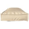 vidaXL Cuscino Beige 120 x 40 x 8 cm Tessuto Oxford