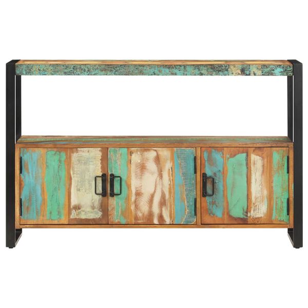 vidaXL Credenza 120x30x75 cm in Legno Massello di Recupero