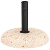 vidaXL Base per ombrellone Pietra Gialla 45 x 45 x 40 cm Calcestruzzo