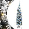 vidaXL Albero di Natale artificiale con 150 LED Verde 120 cm
