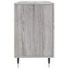 vidaXL Credenza Grigio Sonoma 100x36x60 cm in Legno Multistrato