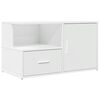 vidaXL Mobile Angolare Bianco 200x40x45 cm in Truciolato