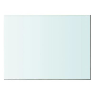 vidaXL Mensola in Vetro Trasparente 40x30 cm
