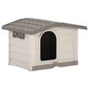 vidaXL Cuccia per Cani Beige e Marrone 89x75x62 cm