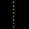 vidaXL Stringa Luci 2000 LED Interni Esterni 200m IP44 Bianco Freddo