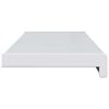 vidaXL Soglia della Finestra Bianco 80 x 20 x 4,5 cm PVC