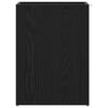 vidaXL Supporto per Ombrellone Rovere Nero 40 x 20 x 55,5 cm
