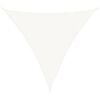vidaXL Vela Parasole 160 g/m&sup2; Bianca 4x4x4 m in HDPE