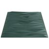 vidaXL Pannelli da parete 48 pcs Verde pietra 50 x 50 cm Schiuma XPS