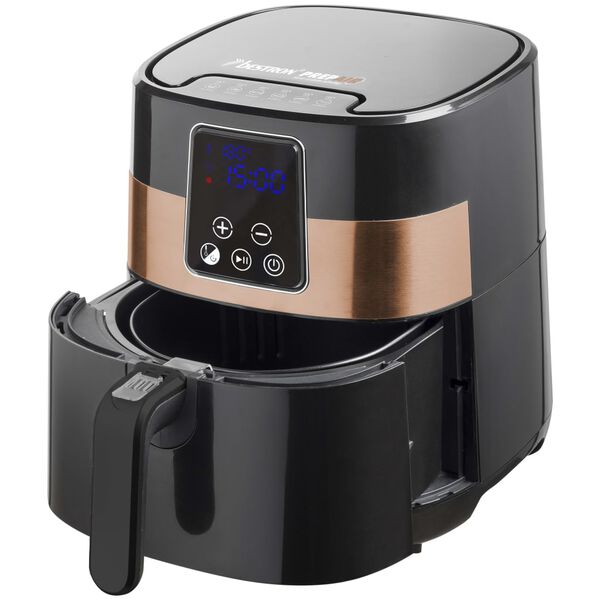 Bestron Friggitrice ad Aria Calda Digitale AAF7003DCO Nero Rame