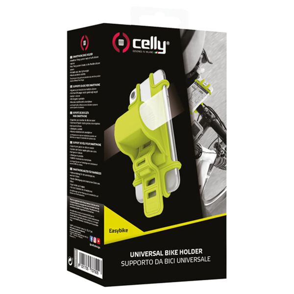 Celly Porta Cellulare per Bicicletta Easybike Verde