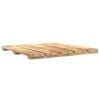 vidaXL Piastrella per Decking 30 pcs Marrone 50 x 50 cm