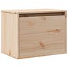vidaXL Pensile 45x30x35 cm in Legno Massello di Pino