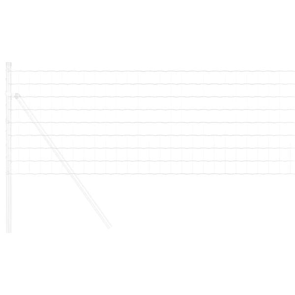 vidaXL Recinzione Euro 0,8 x 25 m Ferro rivestito in PVC