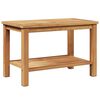 vidaXL Tavolino da salotto con archiviazione Marrone 70 x 40 x 45 cm