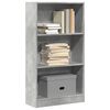 vidaXL Libreria Grigio Cemento 60x24x109 cm in Truciolato