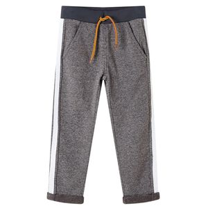 Pantaloni Tuta per Bambini Grigio Scuro M&eacute;lange 104