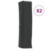 vidaXL Coperture per Stufa 2pz Forma Piramide 58x58x228cm 420D Oxford