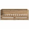 vidaXL Daybed Rovere artigianale 100 x 200 cm Legno multistrato