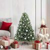 vidaXL Albero di Natale artificiale con 150 LED Verde 120 cm PE e PVC