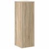 vidaXL Supporto per Piante Rovere Sonoma 33x33x100cm Legno Multistrato