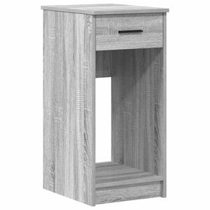 vidaXL Supporto a Torre per Computer con Cassetto Grigio 35x45x77 cm