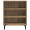 vidaXL Credenza Rovere Artigianale 57x35x70 cm in Truciolato
