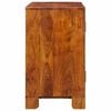 vidaXL Credenza Multicolore 90x35x60 in Legno Massello di Acacia