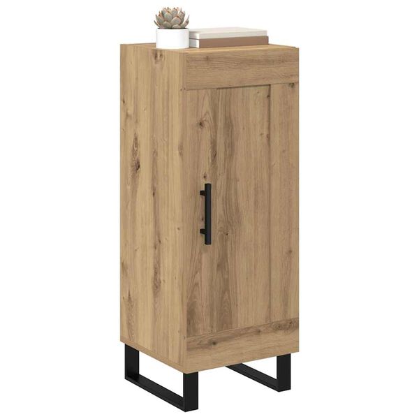 vidaXL Credenza Rovere artigianale 34,5 x 34 x 90 cm