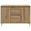vidaXL Credenza Rovere Artigianale 101,5x35x70 cm in Legno Multistrato