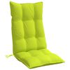 vidaXL Cuscini Sedia Schienale Alto 4 pz Verde Chiaro Tessuto Oxford