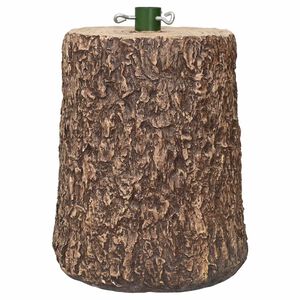 vidaXL Supporto per Albero di Natale a Forma di Tronco &Oslash; 31,5 x 40 cm