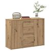 vidaXL Credenza Rovere Artigianale 88x30x64 cm in Legno Multistrato