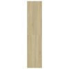 vidaXL Libreria/Divisorio Rovere Sonoma 80x30x135 cm in Truciolato