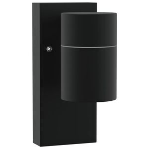vidaXL Lampada da Parete Esterna Nero 6,5 x 10,5 x 16 cm