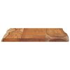 vidaXL Piano Tavolo 70x60x2,5 cm Rettangolare Legno Acacia Bordi Vivi