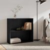vidaXL Libreria Rovere Nero 60 x 30 x 76.5 cm Legno multistrato