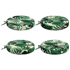 vidaXL Cuscini per Sedia in 4 Pezzi SOEST 4 pz 100% Poliestere
