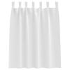 vidaXL Tende Blackout con Anelli 2 pcs Bianco Puro 140 x 140 cm