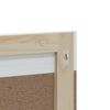vidaXL Set Mobili da Bagno 4 pz BERG Bianco in Legno Massello di Pino