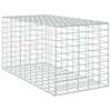 vidaXL Gabione con Filo da 3,5 mm e Rete da 5x10 cm 50x100x50 cm